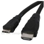 HDMI NAAR HDMI mini AANSLUITKABEL 1.5Mtr