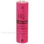 HQ LITHIUM THIONYL CHLORIDEBATTERIJ 3.6Volt 2.4Ah   LI6A /1800 LiSOCl2