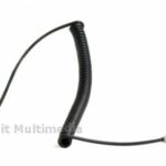 3.5MM Audio M/M Coiled Str 3 black