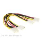 DWC-Select molex voeding/powerkabel 3x5.25drives  60cm