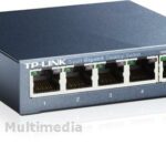 Tp-Link 5-port Metal Gigabit Switch 5 10/100/1000M RJ45 ports supports IGMP Snooping IEEE 802.1p QoS Plug and Play metal case