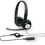 Logitech USB Headset H390 Headset Zwart