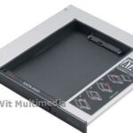 DWC-Select Notebook bracket Caddy for Super slim 9.5mm drive slot for 2.5" SATA HDD/SSD [HDDX-SB27Z]