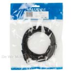 DIN audiokabel 5-pin DIN mannelijk - 5-pin DIN mannelijk 3.00 m zwart