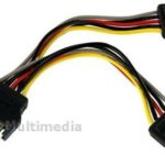 Startech 6in SATA Power Y Splitter /verlengkabel Cable Adapter - M/F - 6in SATA power Y Cable - 6in SATA power Splitter 15cm