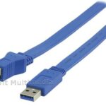 USB3.0 USB A male - USB B  kabel 1Mtr