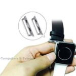 Zilveren Horlogeband sluiting voor een 38mm Apple watch + schroevendraaier