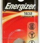 Energizer 1632 Lithium 3V
