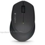 Logitech Wireless Mouse M280 - BLACK - 2.4GHZ - EWR2