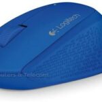Logitech Wireless Mouse M280 - BLUE - 2.4GHZ - EWR2