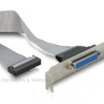 Slotplaatje Delock 1x D-Sub25 parallel Poort