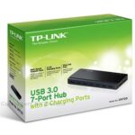 Tp-link UH720 7 ports USB 3.0 Hub with 2 power charging ports (voor IOS/android telefoons/ tablets) (2.4A Max) Desktop a 12V/4Apower adapter included
