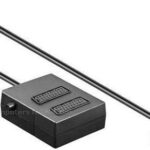 SCARTSCHAKELBOX 2:1 met schakelaar(zwart)