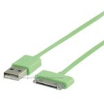 DATA & CHARGE CABLE GREEN 1 meter