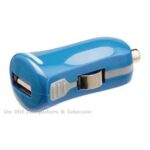 USB CAR CGHARGER BLUE