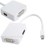 Mini DisplayPort to Digi-Port adapter (DVI HDMI DISPLAYPORT)