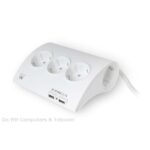 Ewent EW3935 Desktop Multi power socket 2 USB ports