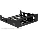 DeLock inbouwprofiel 3.5 in 5.25 Slot zwart