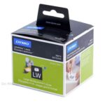 Dymo Labels/Diskette 54mmx70mm White  voor DYMO LabelWriter 300. 320. 330. 400. 450. 4XL