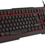 Genesis Rhod 400 - Gaming toetsenbord - US layout achetrgrondlicht - Zwart