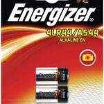 Alkaline Batterij 4LR44 6V 2-Blister( 476 A. 4 LR 44. A 544. V 4034 PX en PX 28 A)