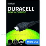 Duracell Duracell Sync Charge CBL Micr USB 2M BLK