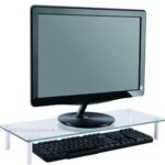 NewStar - Stand voor Beeldscherm - glas - transparant