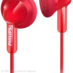 Philips SHE3010RD/00 RED In-Ear Headphones Philips SHE3010RD - In-ear hoofdtelefoons - oordopje - met bekabeling - 3.5 mm-stekker