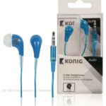 Konig audio oordopjes (Blauw)