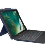 Logitech Slim Combo met afneembaar toetsenbord voor de 10.5-inch iPad Pro Zwart/blauw