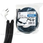 LogiLink Kabelslang FlexWrap met rits 2.0m / 50mm