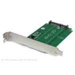 Startech M.2 to SATA PCI slot mounted SSD adapter  M.2 SATA SSD naar SATA 6Gb/s (Niet compatibel met PCI-Express M.2 SSD's)
