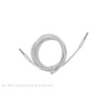 Stereo Jack to 3.5mm 4 polig audio aansluitkabel jack AUX Adaptor Cable White 1Mtr