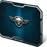 Spirit of Gamer - Muismat Skull - Medium - Blauw