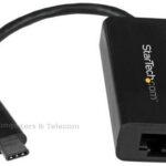 StarTech.com USB-C naar Gigabit Ethernet LAN Netwerkadapter - USB 3.1 Gen 1 (5Gbps) - USB Type-C Ethernet Adapter USB Powered  zwart