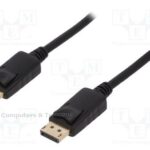 Displayport aansluitkabel 1Mtr zwart  ( V1.4)