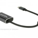Delock Adapter USB-C St -> miniDP mini displaypoort Bu 4K 60Hz PD-radiotion