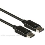 DisplayPort aansluitkabel 1.4-Kabel  Male - Male 3Mtr  DisplayPoort  Zwart