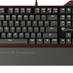 Genesis RX85 mechanisch gaming toetsenbord. met bruine kailh-toetsen en RGB verlichting