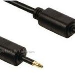 3.5mm > 3.5mm (Optische Plug) 1Mtr kabel