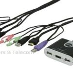 Aten KVM Switch CS692 HDMI/USB incl audio en losse schakelknop