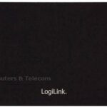 LogiLink Mousepad ANTISLIP SLIM antibacterieel Zwart