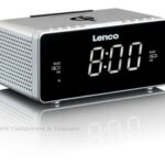 Lenco CR-550SI Wekkerradio met USB en Qi draadloos opladen van uw smartphone