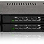 Icy Dock ToughArmor MB992SK-B 2.5" SATA Mobile Rack wisselframe 2-bay tray