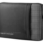 HP ULTRABOOK SLEEVE 12.5" Professional Sleeve effen zwart met grijs plaid accenten