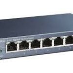 Tp-Link 8-port METAL Gigabit Switch 8 10/100/1000M RJ45 ports supports GMP Snooping IEEE 802.1p QoS Plug and Play metal case