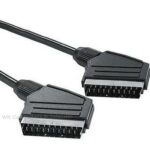 AV Scart Kabel 21 Polig(volledig-bedraad)M/M  1.5Mtr