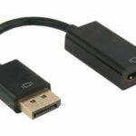 DisplayPort Male to HDMI 2.0 Female Adapter Cable. 4K UHD Support. Black [CAB-AC-DPHD2-M/F]  met 4K support