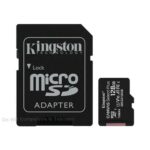Kingston 128GB micro SDXC Canvas Select Plus 100R A1 C10 Card + ADP
