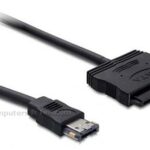 Sata-kabel Delock SATA 22pin -> eSATApd St/St 0.50Mtr